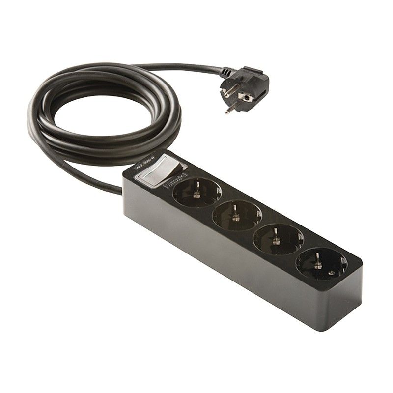 Base Multiple 4 Tomas Tt Cable1,5M, Neg 9000R2628N Famatel