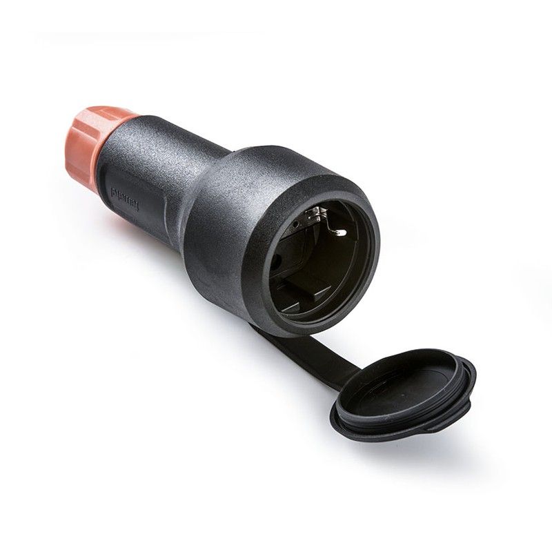 Base Tt 16A-250V C/Tapa Con Prensaestopa 9000R23 Famatel