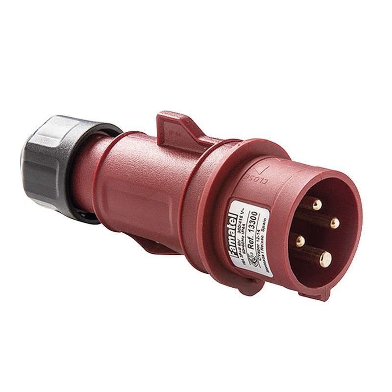 Clavija Industrial 3P+T 16A 380-415V 9000R13300 Famatel