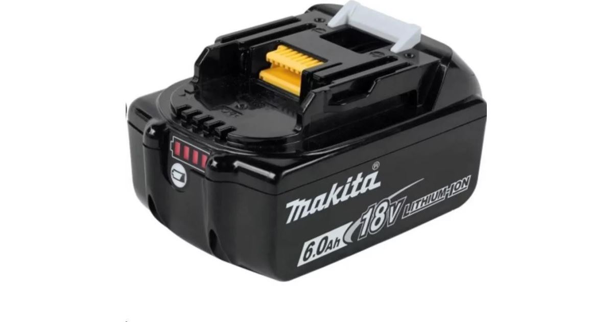 Batería MAKITA Li-ion LXT BL1860B 18V/6.0Ah 197422-4