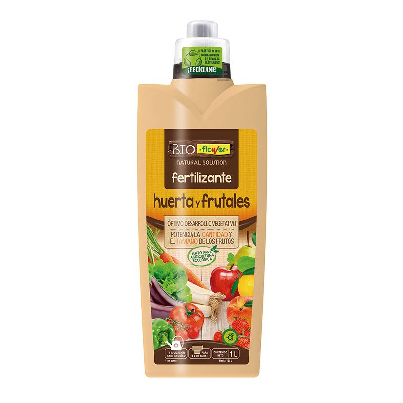 Bioflower Fertilizante Huerta 1l