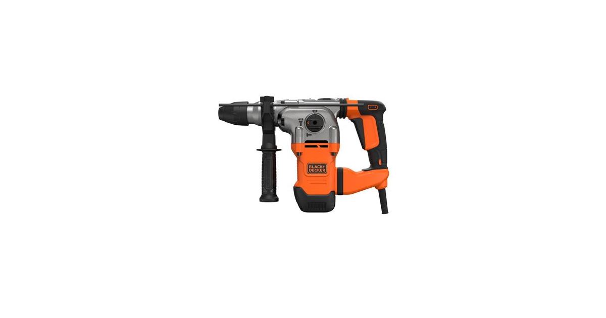 BLACK+DECKER Martillo combinado SDS Plus (3,7J/1250W) 5kg, estuche BEHS03K