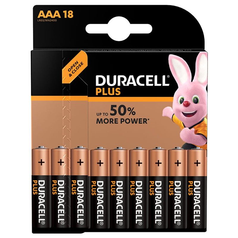 Bl.18 Pilas Alc. Gama Plus Aaa Lr03 K18 9150R183 Duracell
