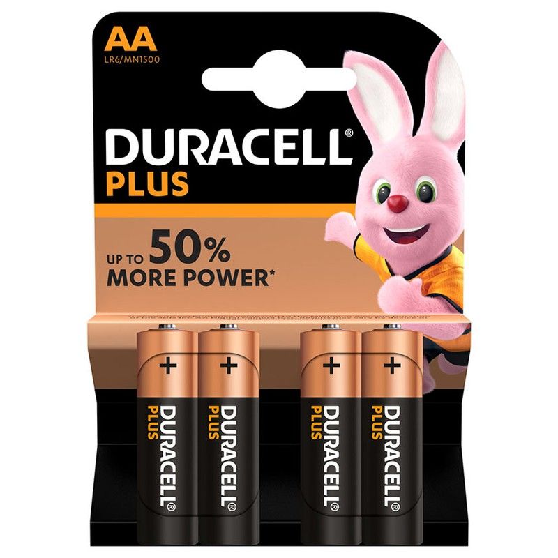 Bl.4 Pilas Alc.Gama Plus Aa Lr06 K4 9150R06 Duracell
