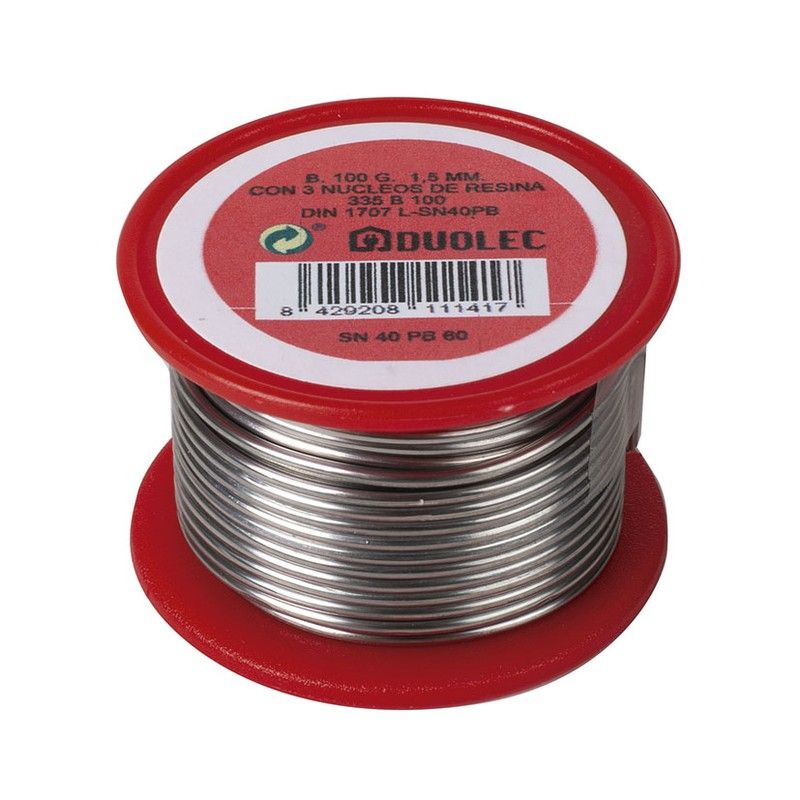 Estaño 40% 1,5Mm.500Gr. 335B500 Ratio