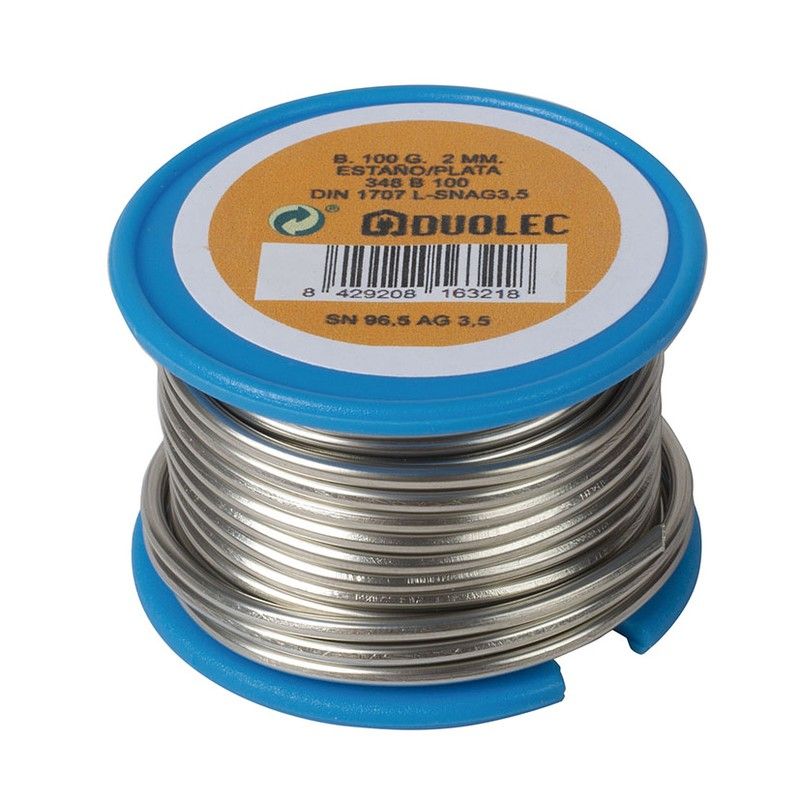 Estaño Plata 3,5% 2Mm.100Gr 348B100 Ratio