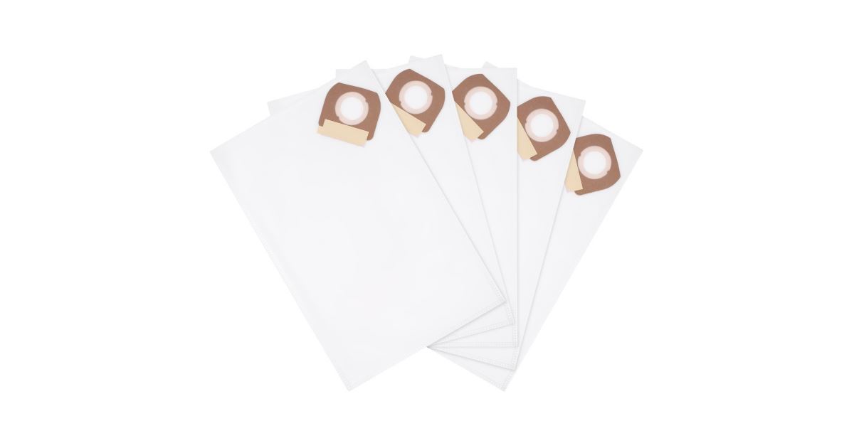 Bolsa de filtro de hilo dental de repuesto DeWALT para DCV586 5 piezas DCV9402