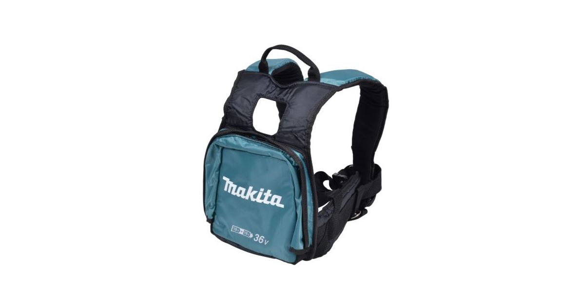 Bolsa/mochila para batería MAKITA (principalmente para tijeras de podar DUP361/362) 161377-9