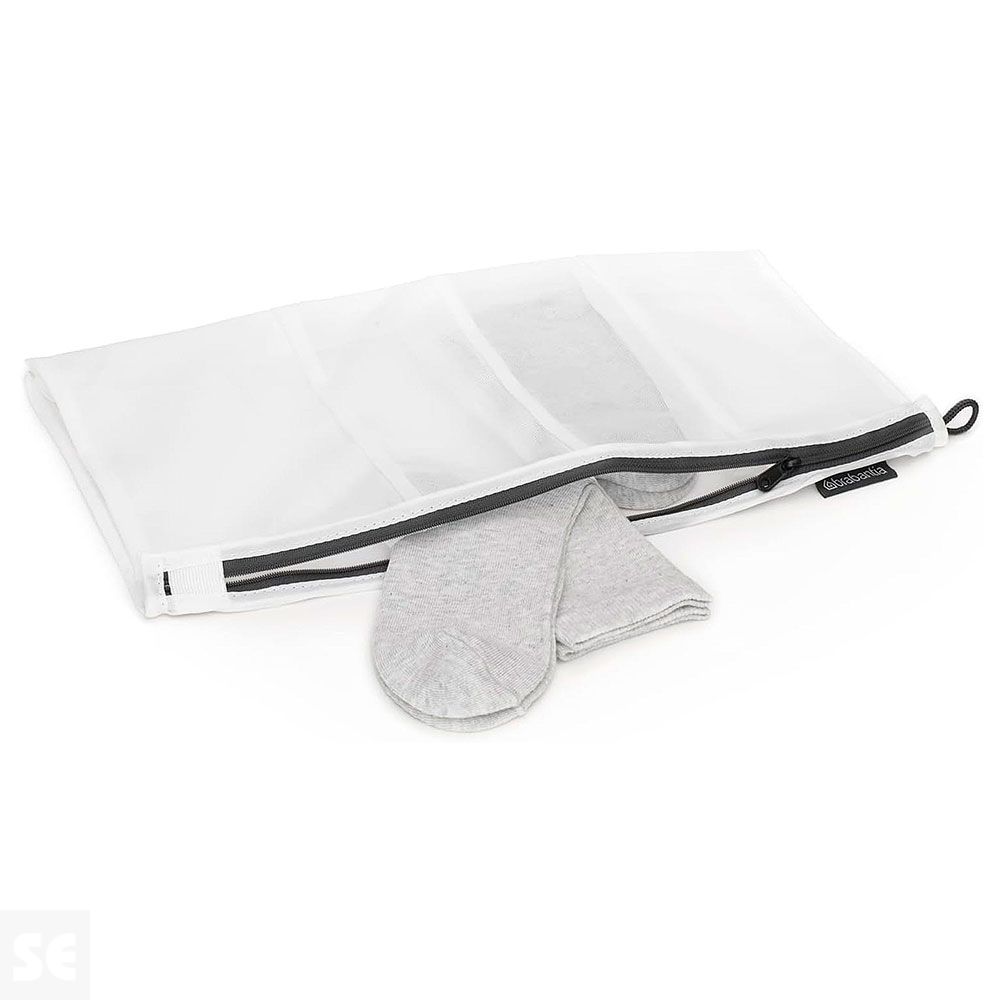 Bolsa para Calcetines White / Grey Zipper