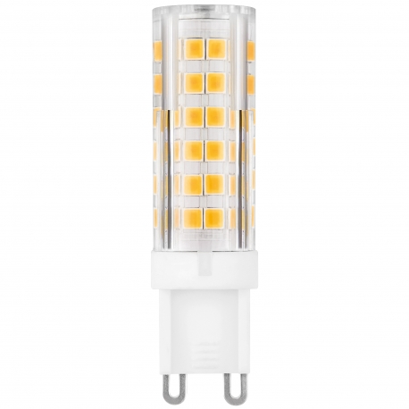 Bombilla led g9 10w 1000 lumenes tubular matel luz fria