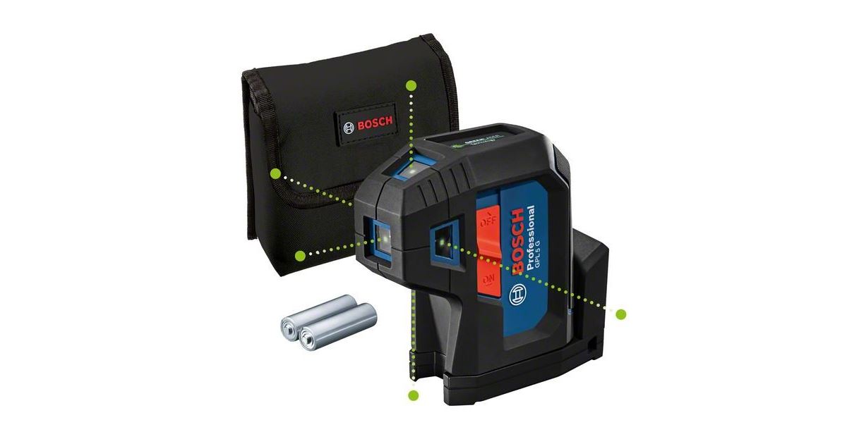 Bosch GPL 5 G Punto láser 0601066P00