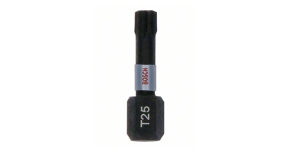 BOSCH Juego de puntas Impact T25 25 mm, 25 piezas, Tic Tac 2607002806