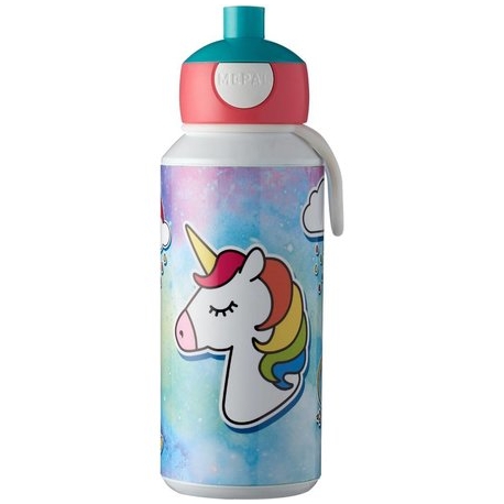 Botella pop-up campus mepal unicornio 400 ml