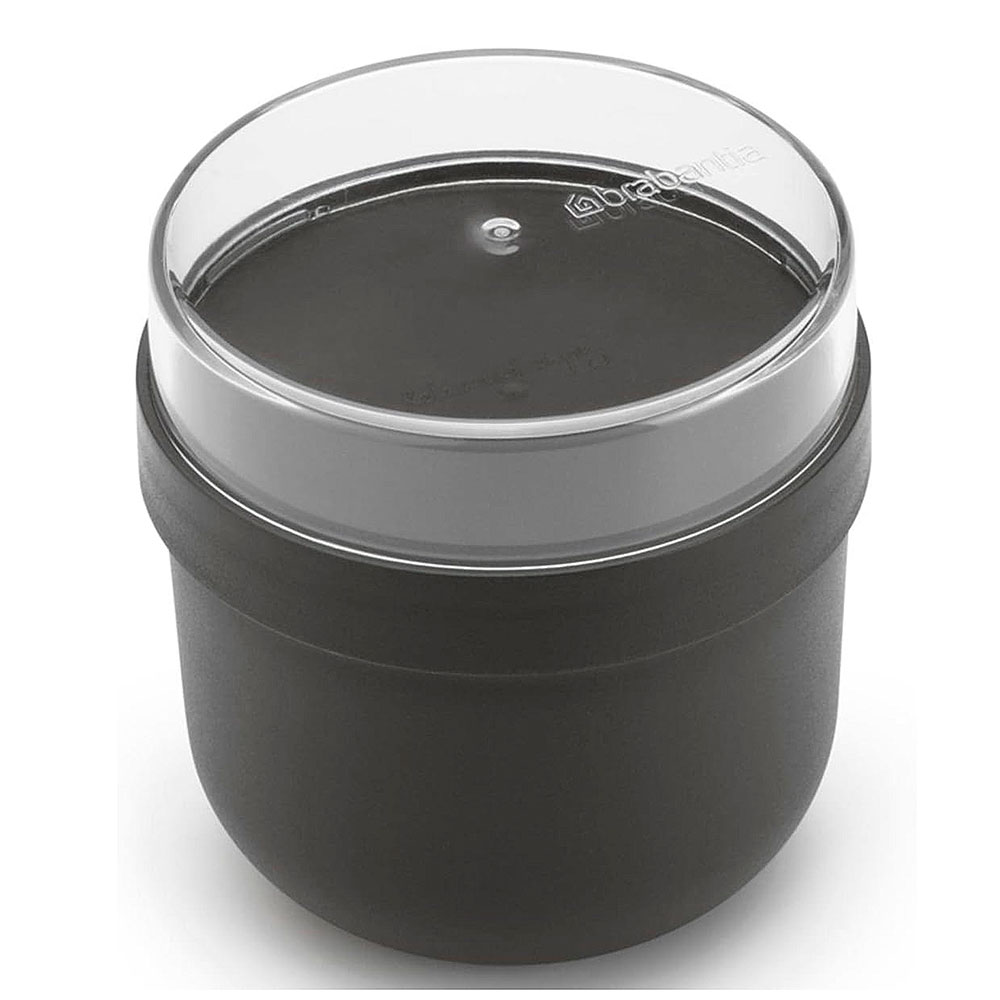 Bol Desayuno Hermético Dark Grey Plástico 0,5 l