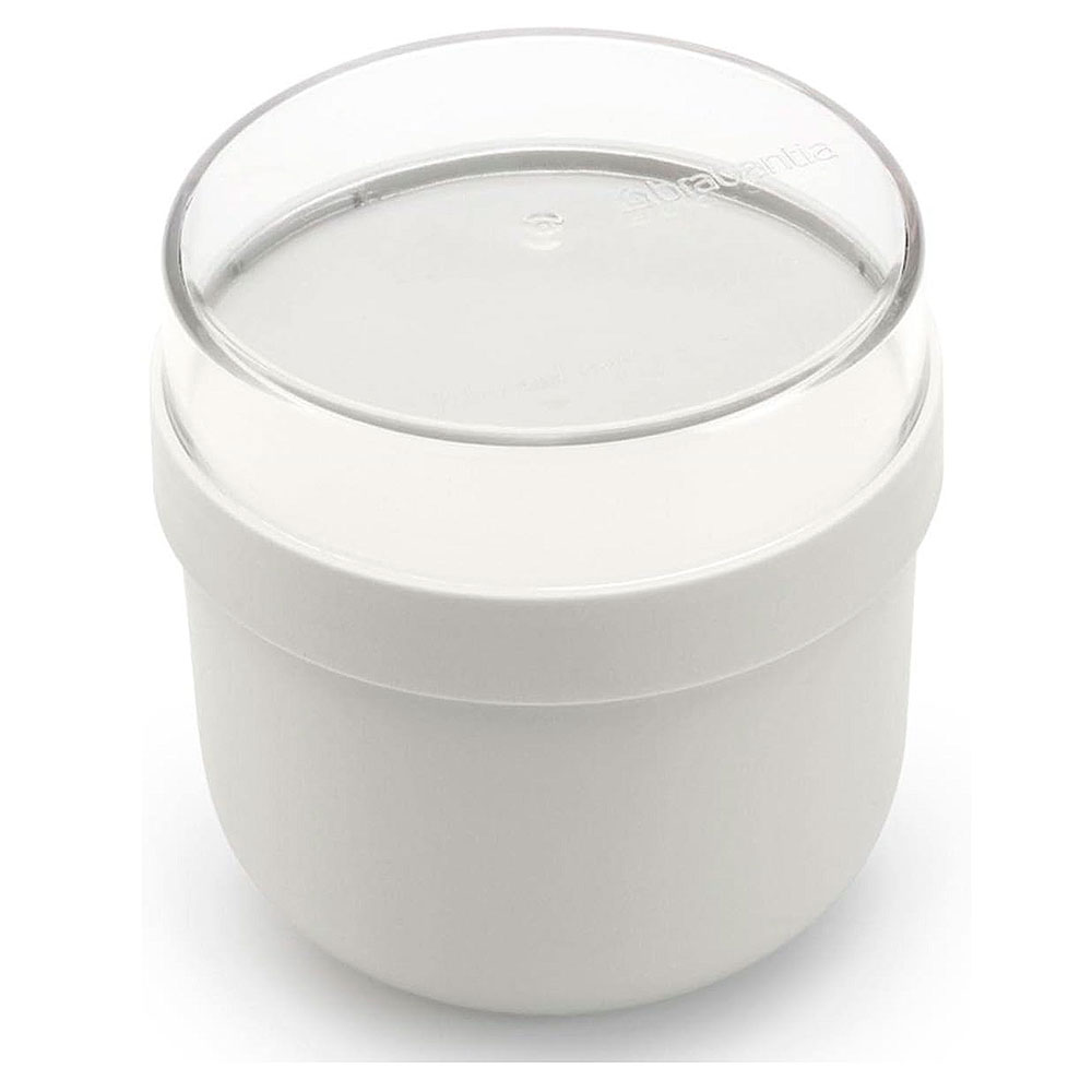 Bol Desayuno Hermético Light Grey Plástico 0,5 l