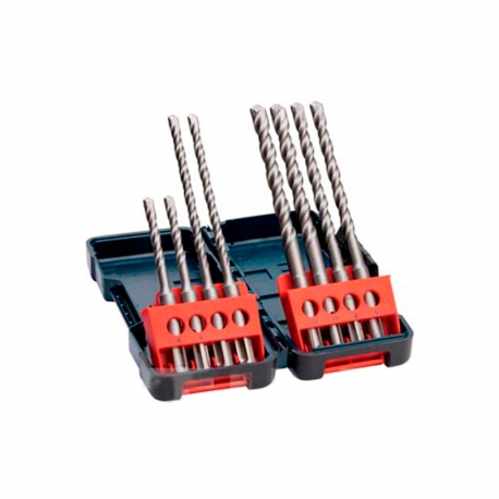 Juego de brocas hormigon bosch sds-plus-3 standard 8 unidades