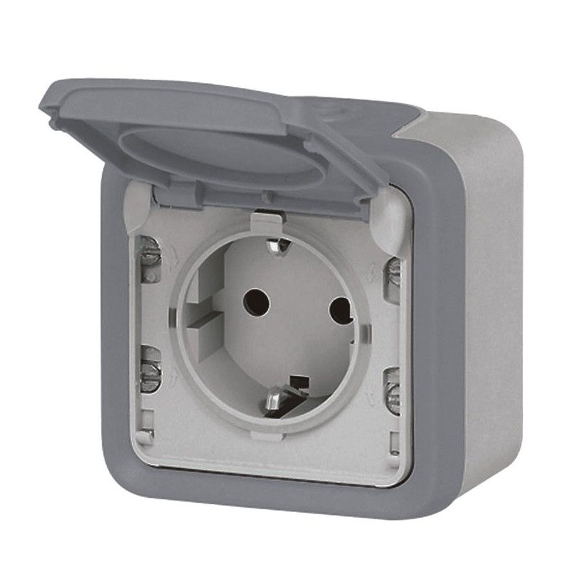 Base Enchufe Exterior Ip55 Serie Plexo 720R1 Legrand