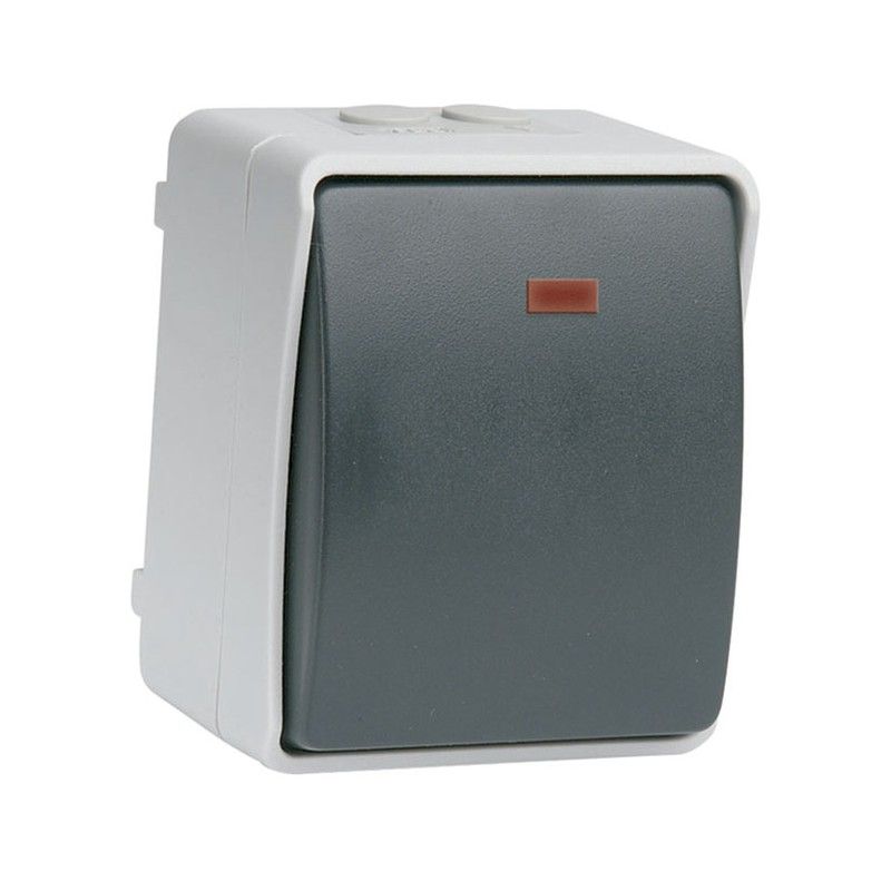 Pulsador Con Luz Gris 9015R10 Simon