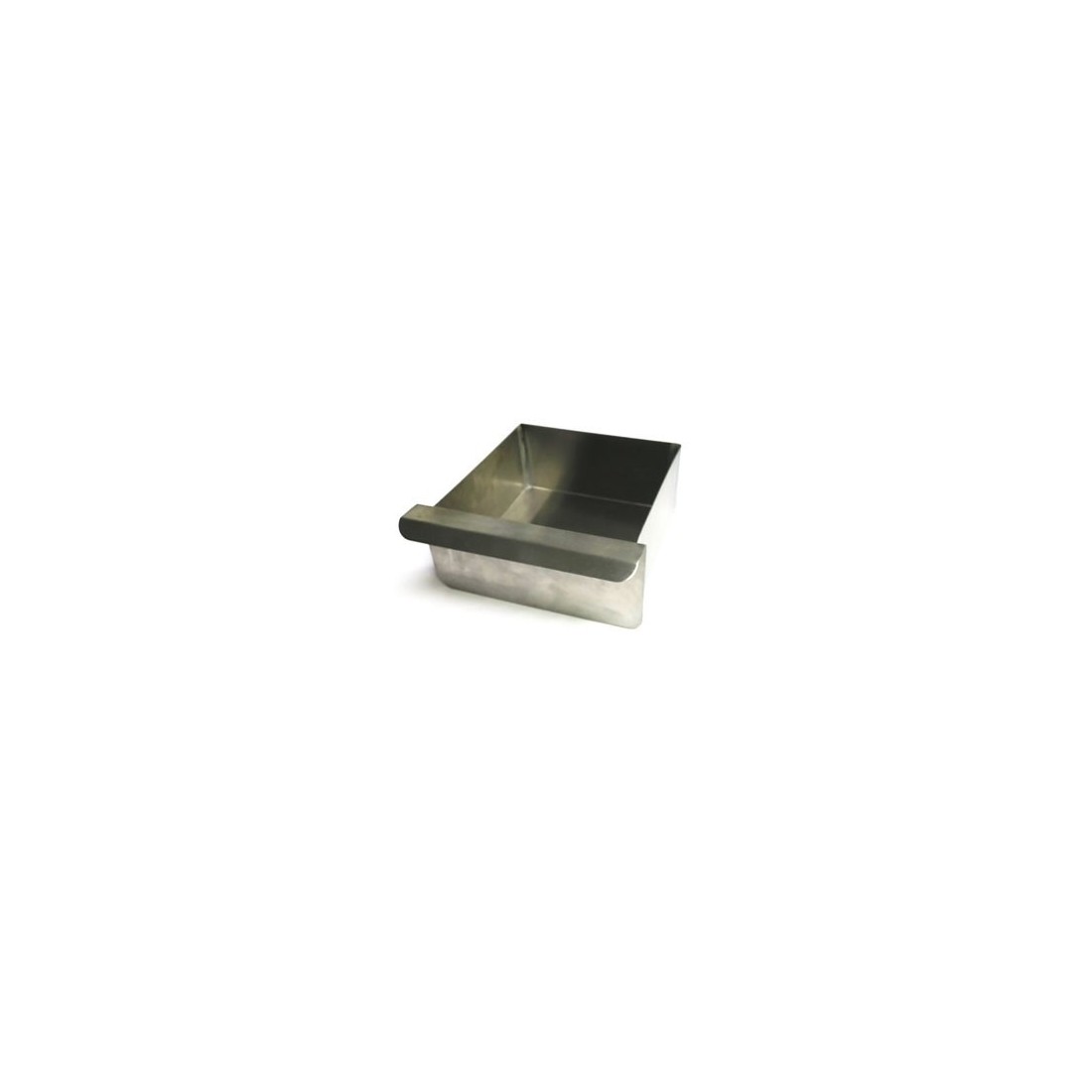 Cajón recogegrasa  Acero Inox Plancha GG-400 128x128x55mm