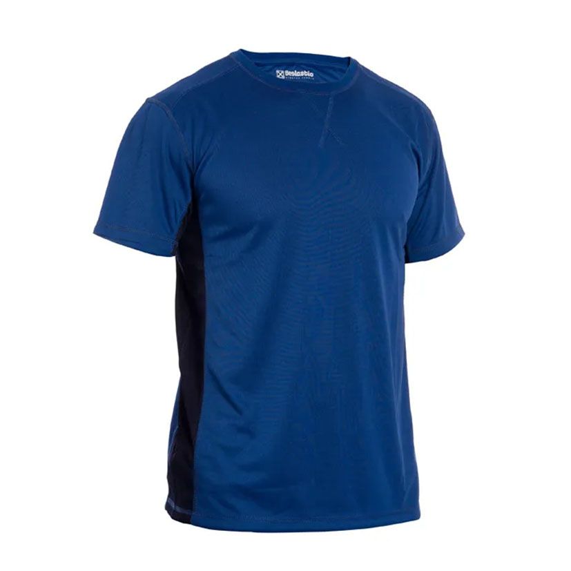 Camiseta Manga Corta Jet Azul/Rojo T/L