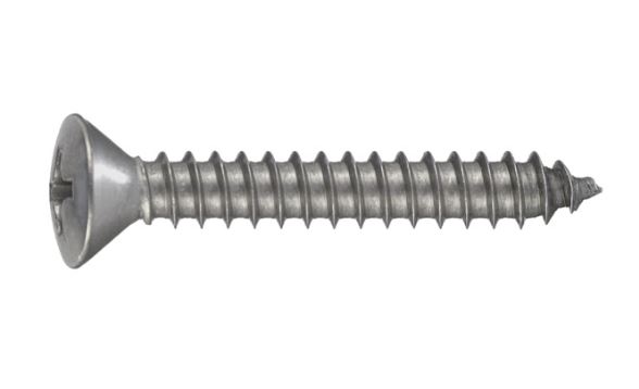 Tornillo autorroscante Acero inoxidable 2,9x13mm. DIN 7983 (30u.)