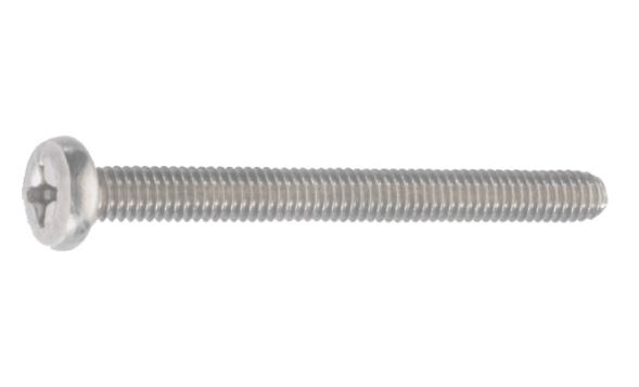 Tornillo Cabeza redonda Inoxidable PH M6x60mm. DIN 7985 / 7045 (4u.)