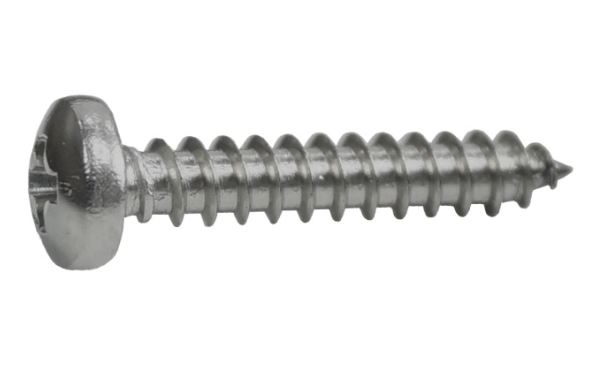 Tornillo autorroscante Acero inoxidable 3,5x25mm. DIN 7981 (20u.)
