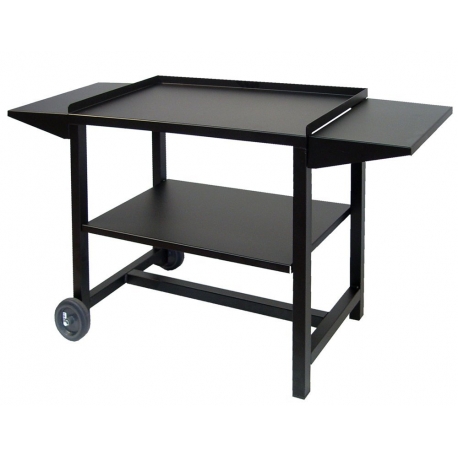 Carro de barbacoa imex el zorro con bandejas 74x40x69 71576