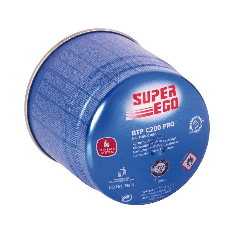 Cartucho Gas C200 Con Valvula Seguridad 1780H Superego