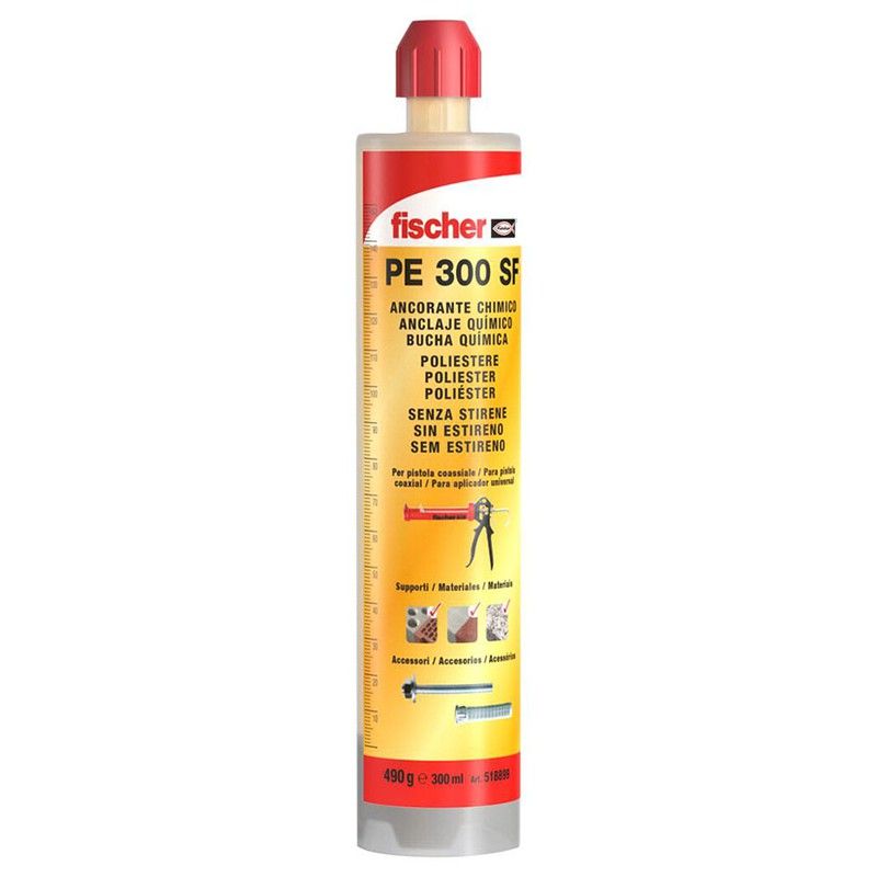 Cartucho Inyecion Resina Fis Pe 300ml