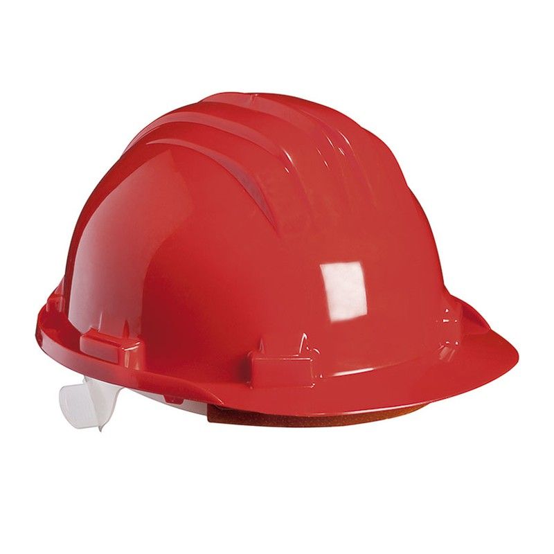 Casco Seguridad C/Banda Desudad.Rojo 753A12 Climax
