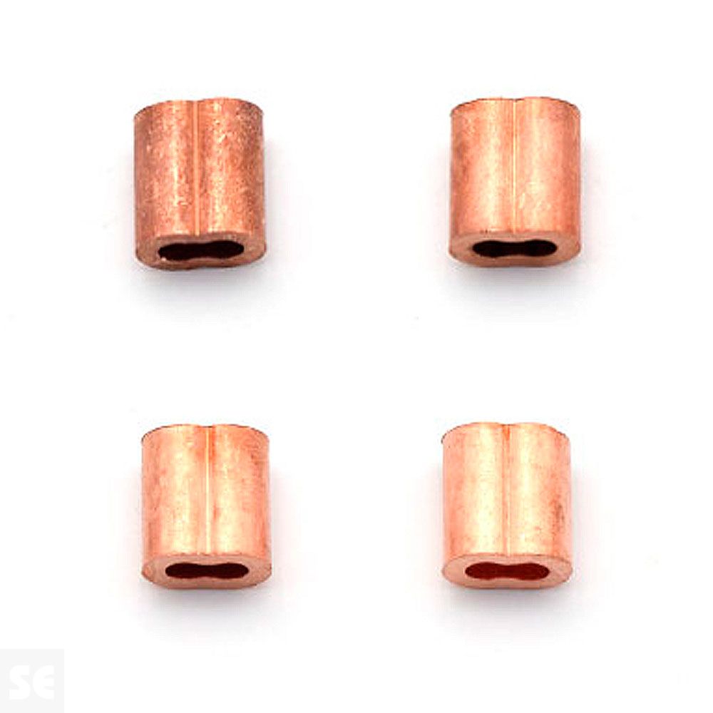 Casquillo Cobre 2 mm (12 uds.)