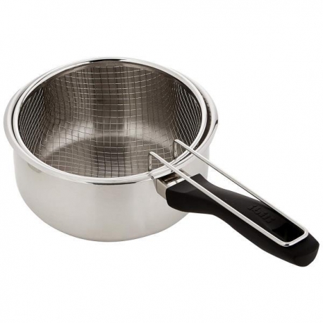 Cazo freidor acero inoxidable ibili 18 cm