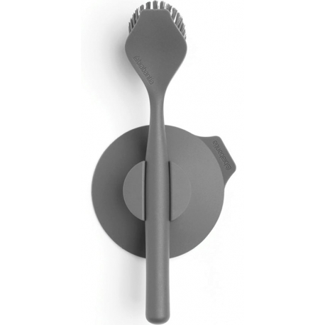 Cepillo brabantia fregaplatos con soporte de ventosa