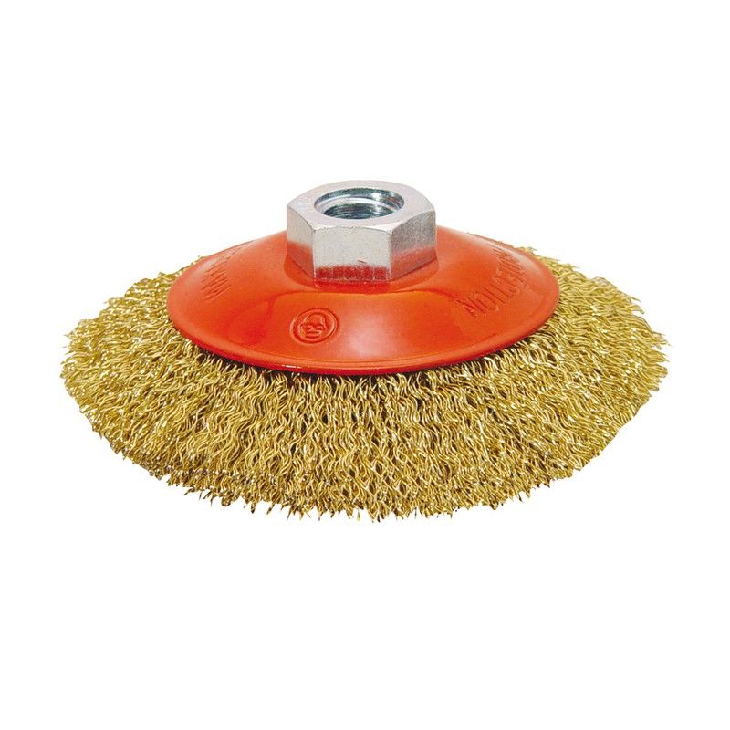 Cepillo Conico Acero Ondulado 100Mm 6222H100 Ratio