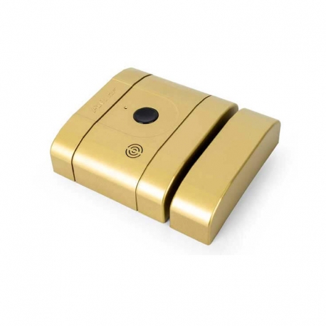 Cerradura electronica invisible ayr 50000 laton mate
