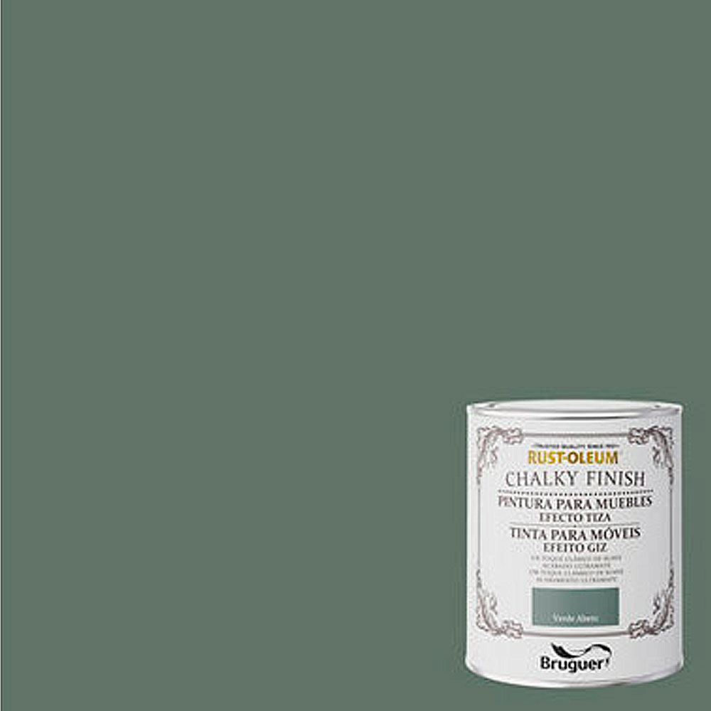 Bruguer Chalky Furn Verde Abeto 0,75l