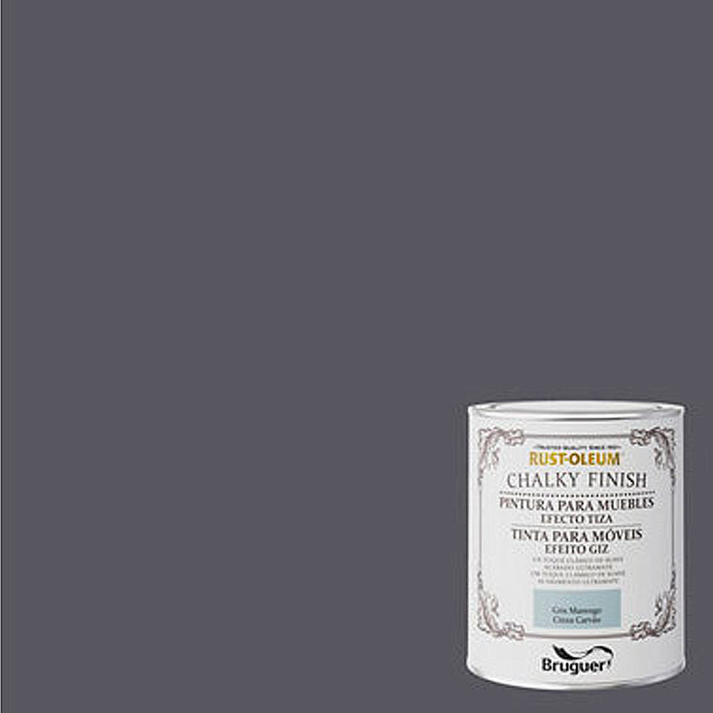 Bruguer Chalky Furn Gris Marengo 0,75l