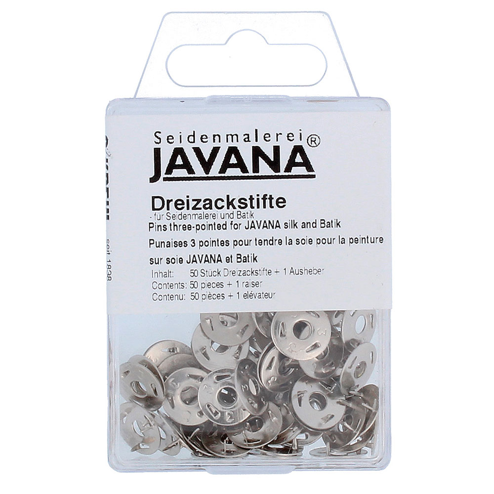 Chincheta Tres Puntas Plateadas (50u.)