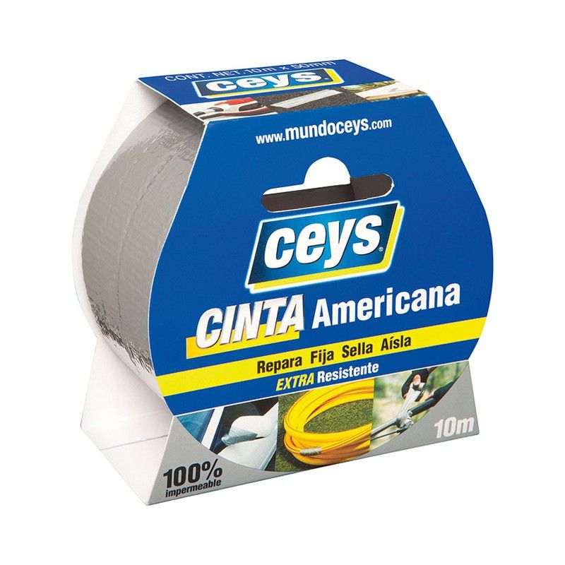 Cinta Americana Tackceys Gris 10X50 4572B121 Ceys