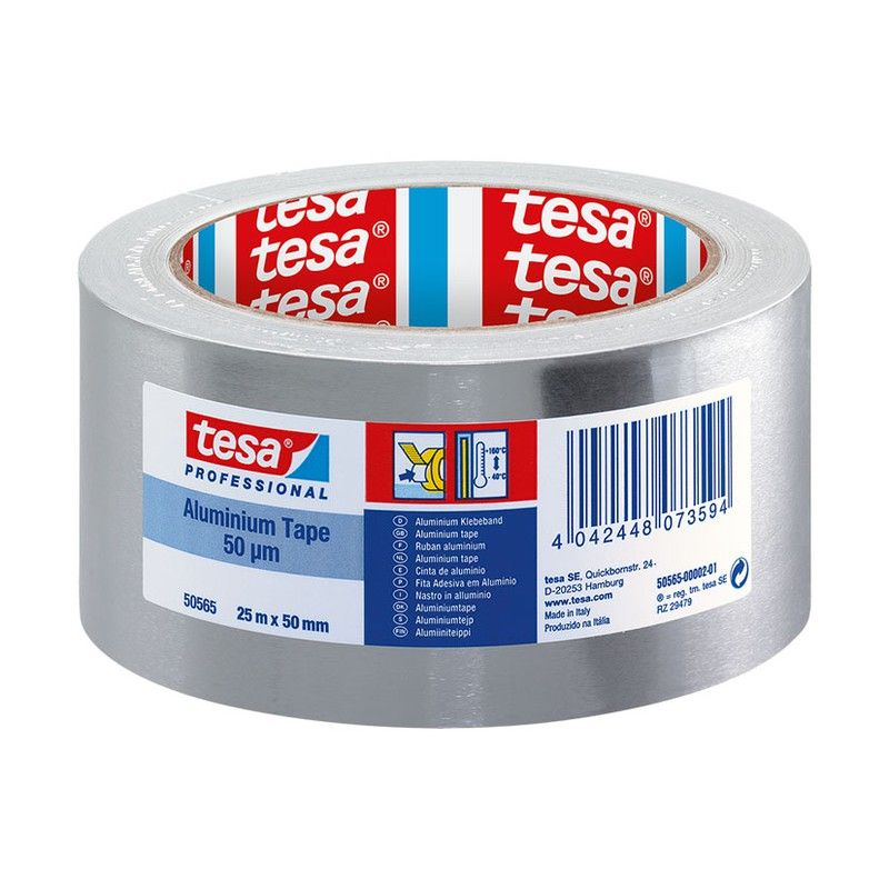 Cinta Adhesivo Aluminio 50Mmx25M 766B36 Tesa
