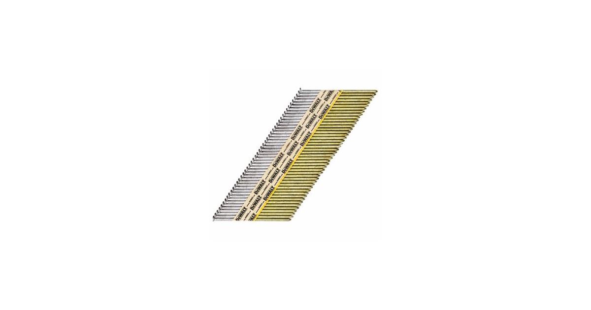 Clavos para cinturón DeWALT galvanizados, 2,8 x 63 mm (2200 piezas) DNPT2863G12Z