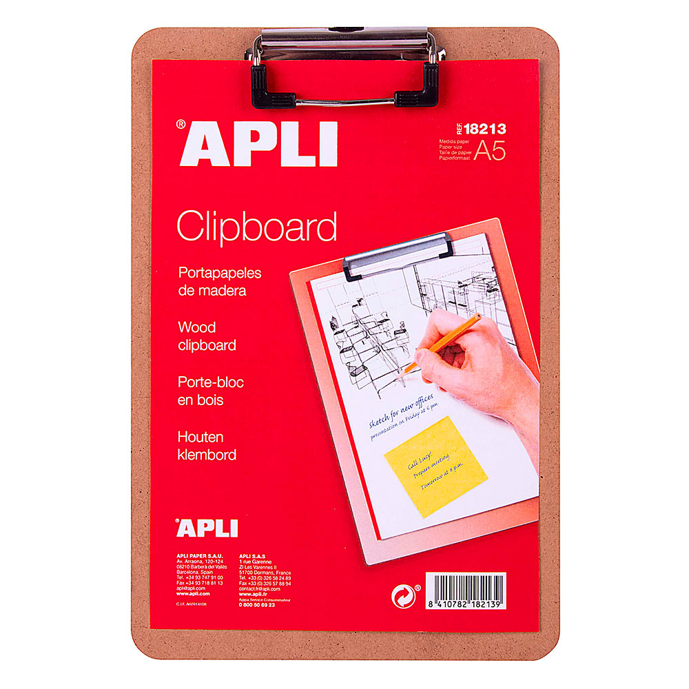 Clipboard Madera A5