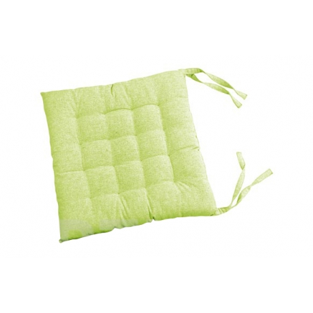 Cojin silla algodon 40x40 cm pistacho