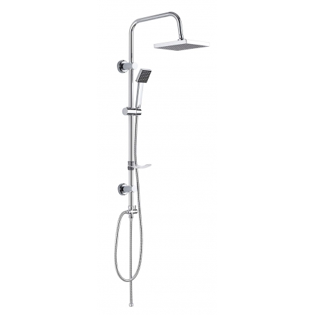 Columna de ducha cuadrado acero inoxidable