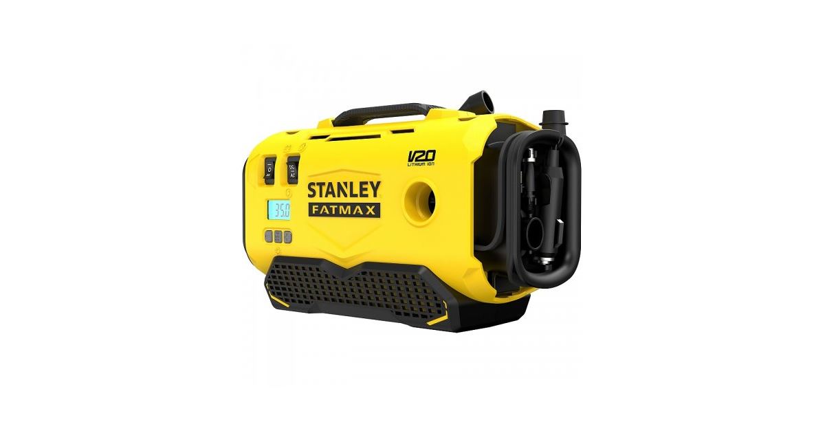 Compresor de batería STANLEY V20 18V sin batería FatMax SFMCE520B
