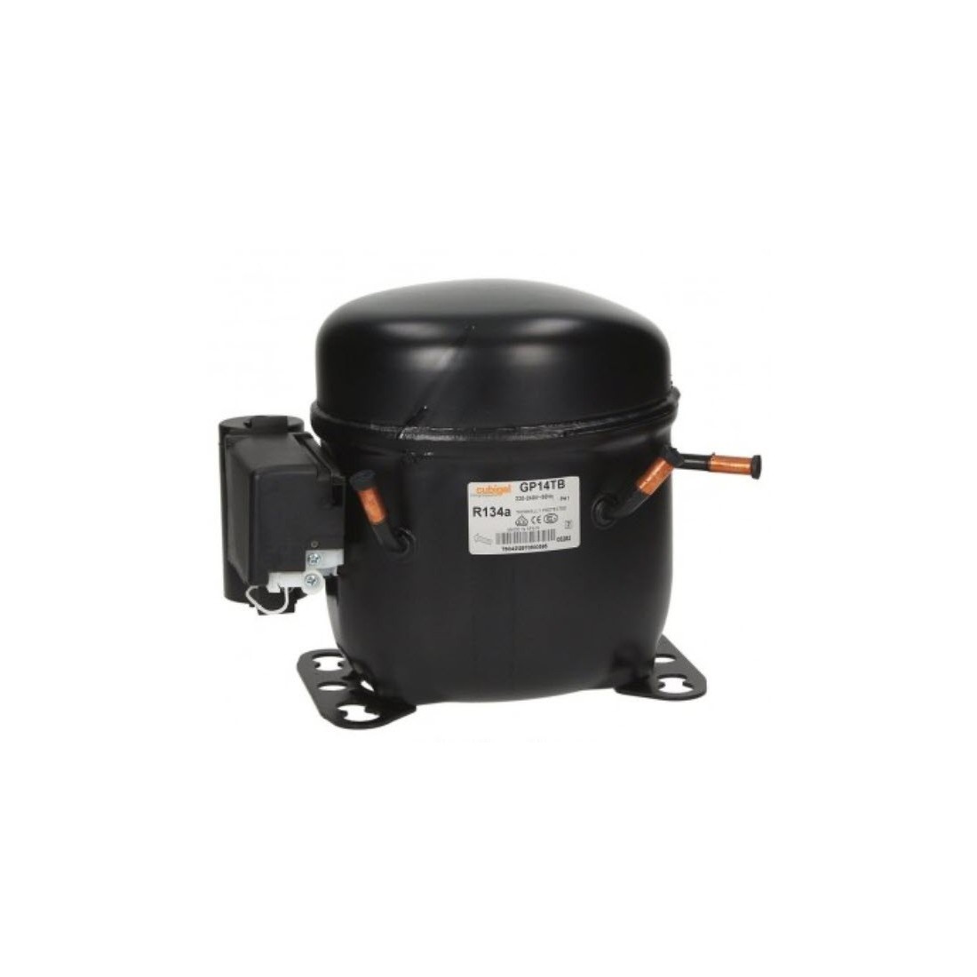 Compresor Refrigerante R134a GH14TB GP14TB 3/8HP 220-240V 50Hz 1PH Cubigel 605011