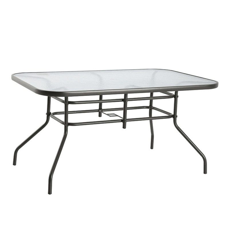 Mesa Acero Basic 142X90 Cm 8704N175