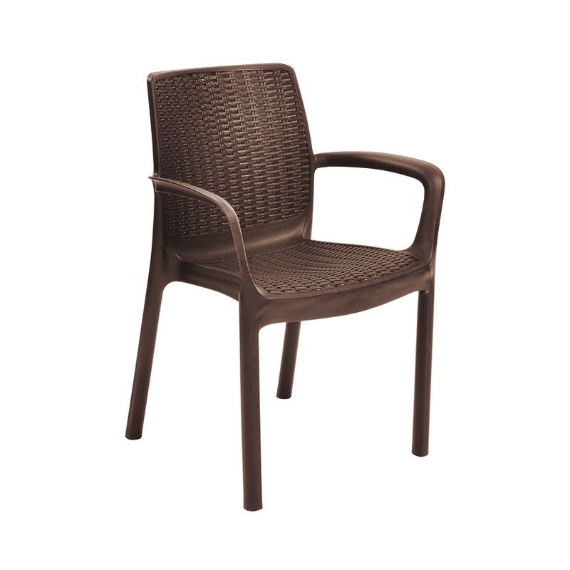 Silla Bali Marrón 174N306 Keter
