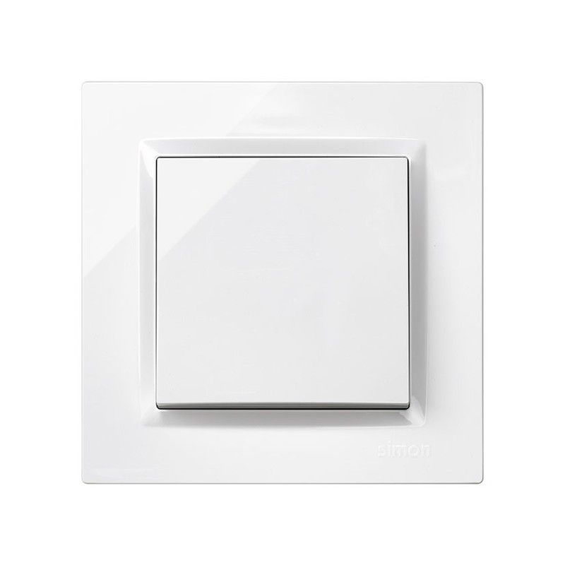 Conmutador Cruce Serie 10 Blanco